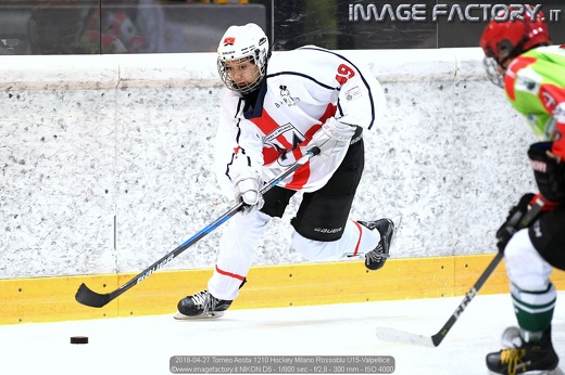 2018-04-27 Torneo Aosta 1210 Hockey Milano Rossoblu U15-Valpellice